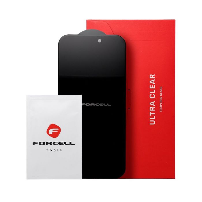 Szkło hartowane do iPhone 14 PRO Forcell Privacy Glass czarne