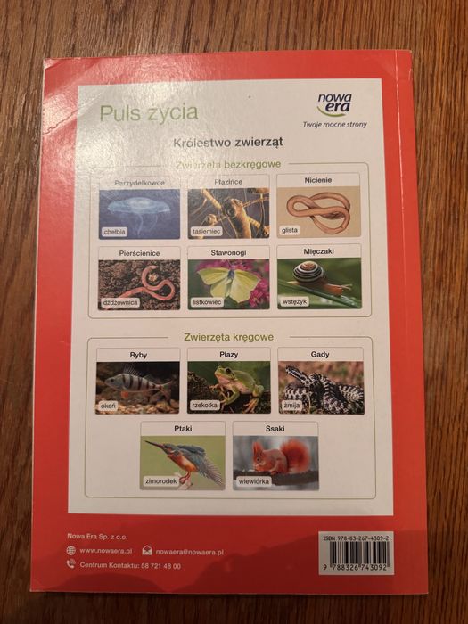 Puls Zycia 6 klasa podrecznik do biologii Nowa Era