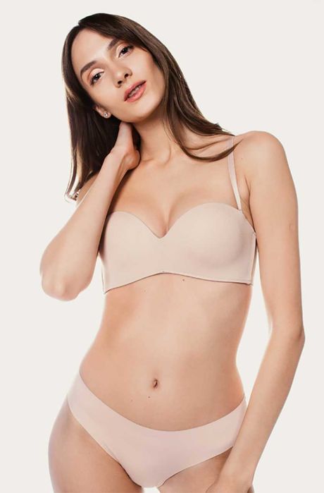 Biustonosz Magnolia (nowy, beżowy, rozmiar 75B)