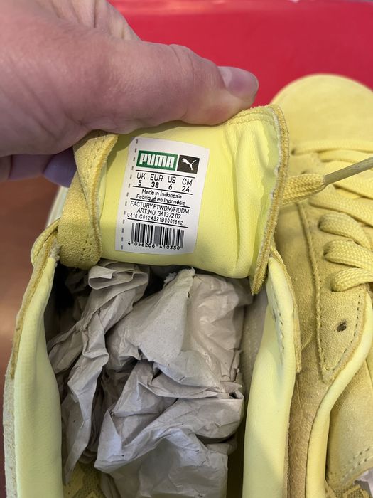 Кеди кросівки жіночі Puma suede classic 38р