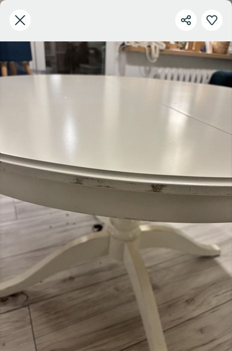 stol ikea 110cm ingatorp