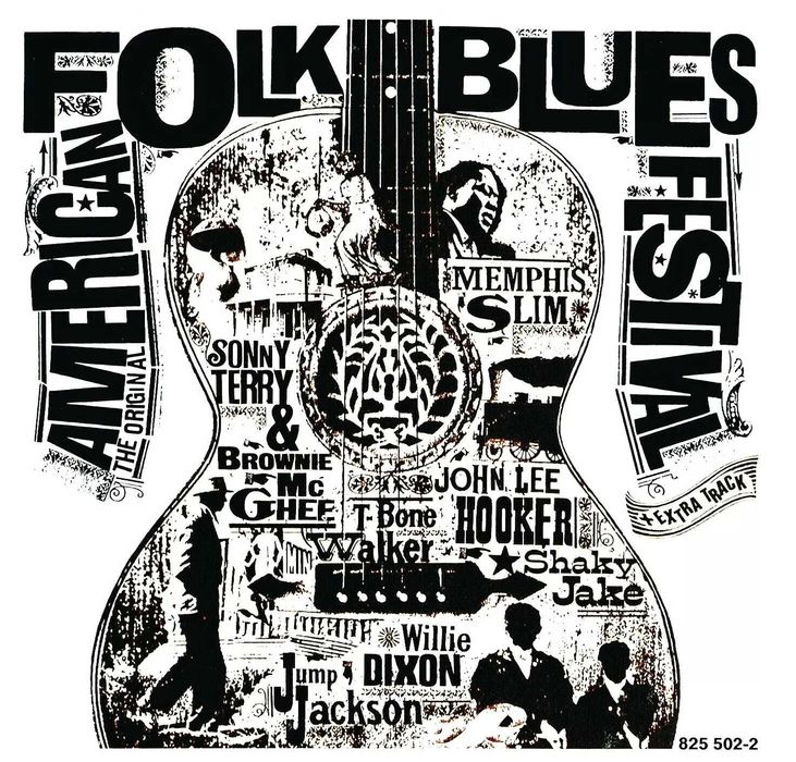American Folk Blues Festival CD - made in W.Germany
