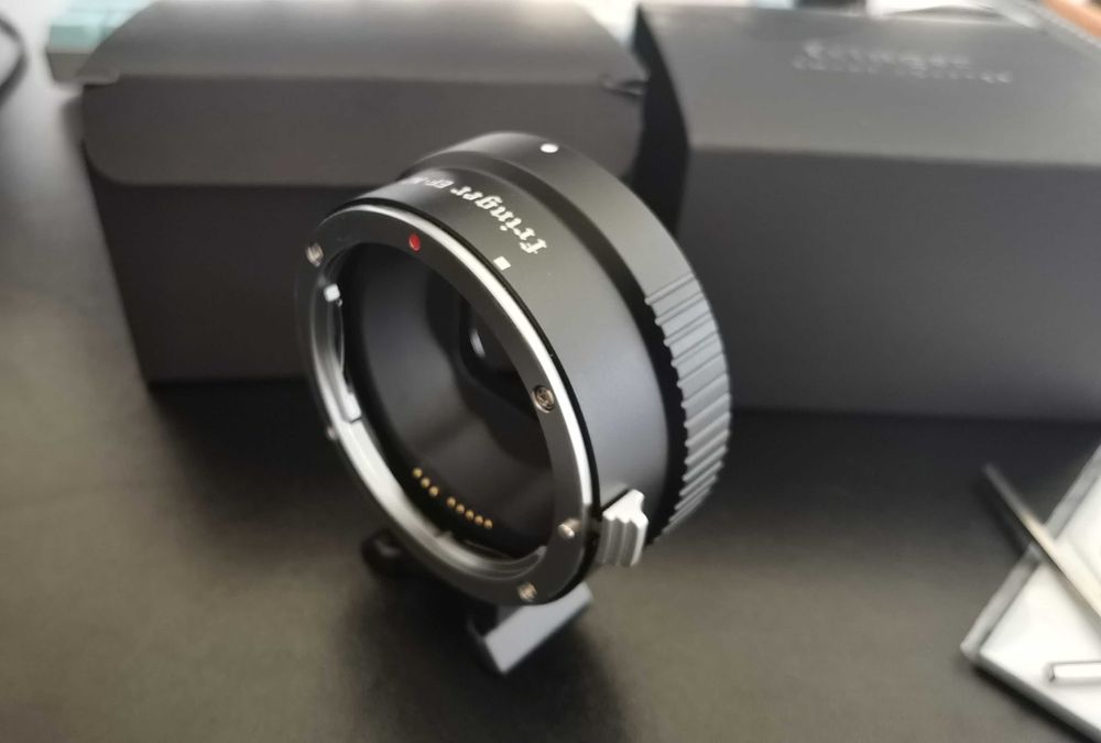 Перехідник Fringer EF-NZ для об'єктивів Canon EF на байонет Nikon Z.