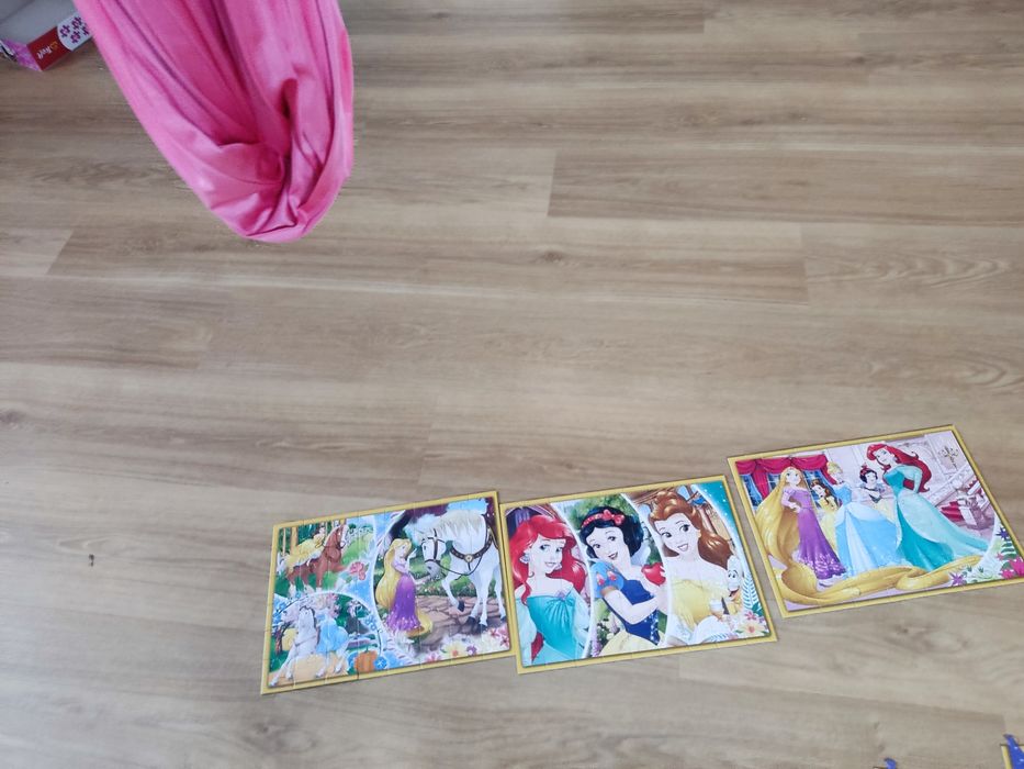 Puzzle 4 w 1 księżniczki