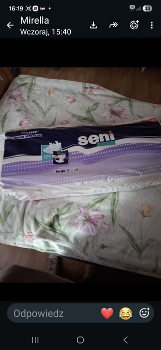 Sprzedam pampersy dla doroslych