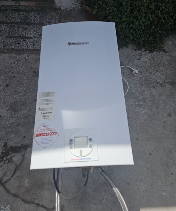 Esquentador vulcano termoventilado