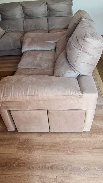Sofás 2 e 3 Lugares | Chaise Longue, Reclináveis e Puffs c/tratamento Impermeável
