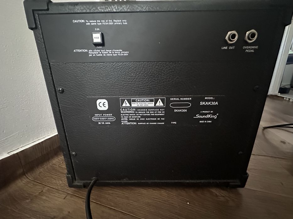 Colunas soudking ok guitar 30w