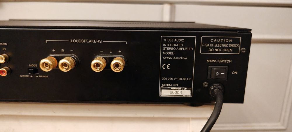 Audiofilski wzmacniacz Pre Amp THULE Audio SPIRIT AmpDrive