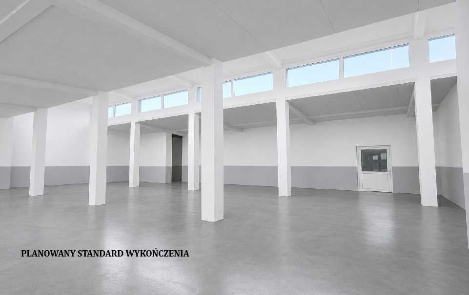 JASNA Hala 277,48m2 na I piętrze na wynajem - hala magazynowa/ lekka produkcja