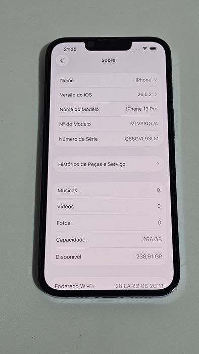 Iphone 13PRO 256Gb. 100% Bateria. Excelente