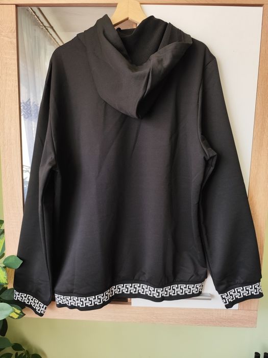 Czarna bluza z kapturem Shein r. XXL nowa