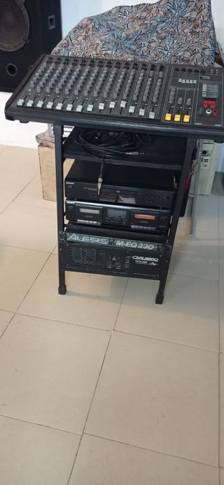 Aparelhagem de som profissional e potente