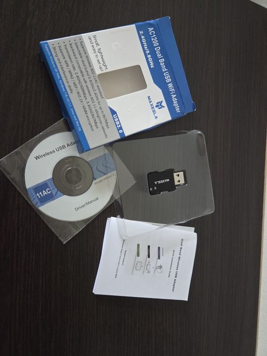 Wi-Fi адаптер USB AC 1200 Dual Band з драйверами