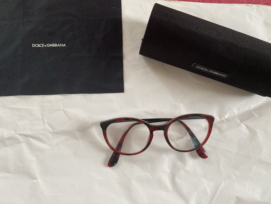 Oprawki okulary korekcyjne ze szkłami Dolce &Gabbana