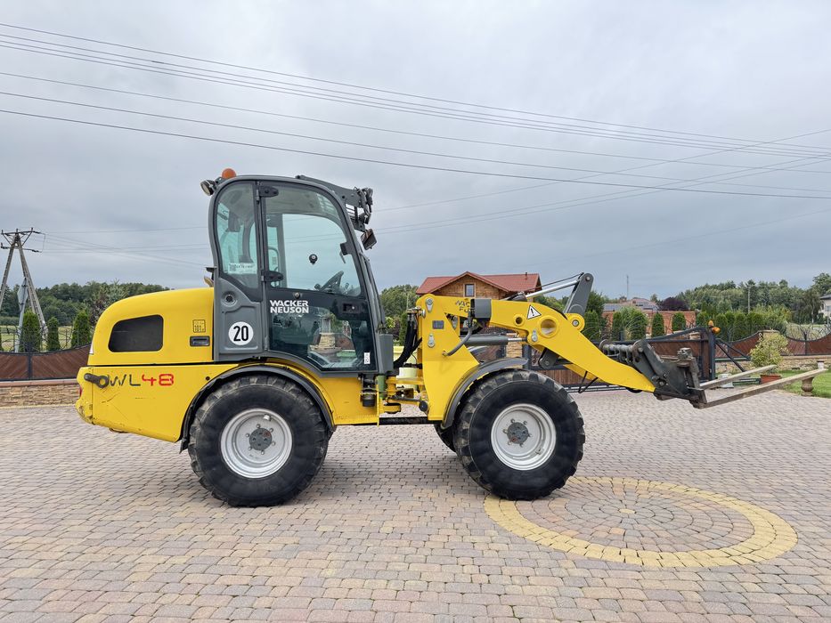 Wacker Neuson WL48 Łyżka + Widły Ładowarka kołowa Faktura Vat