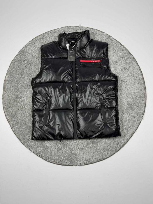 Жилетка Prada/Чоловіча Безрукава Прада/Жилети Prada