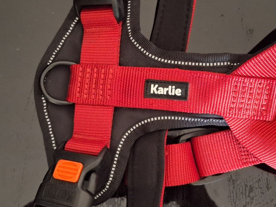 Peitoral Cão de Grande Porte .Karlie.  Muita qualidade.  Confortável.