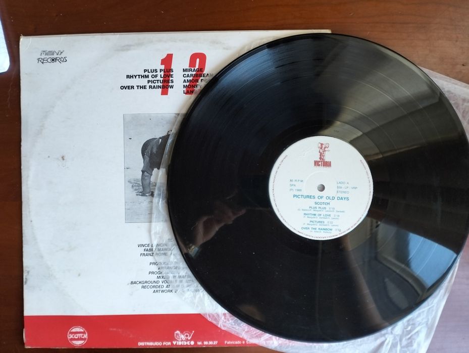 Disco de vinil LP Scotch - 'Pictures of Old Days', 1988