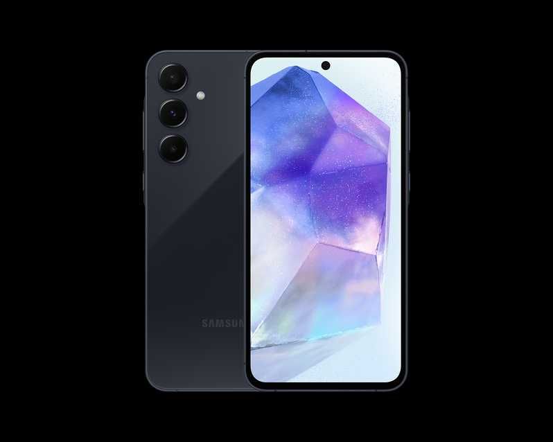 Samsung Galaxy A55 5G 128GB Preto com caixa original e garantia