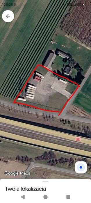 Wynajem placu pod parking TIR / przeładunek - Widok 2