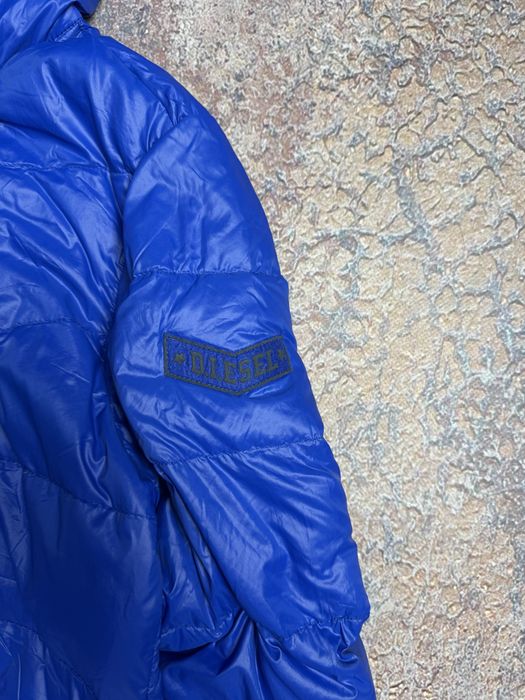 Жіночий мікро пуховик Diesel в стилі Moncler розмір S