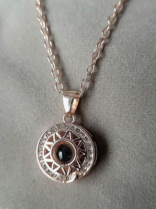 Naszyjnik dla par prezent chłopaka dziewczyny przyjaciółek Walentynki