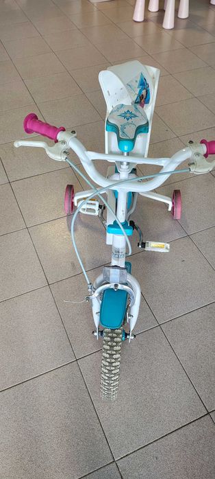 Bicicleta Frozen (Disney) roda 14" com rodinhas de apoio