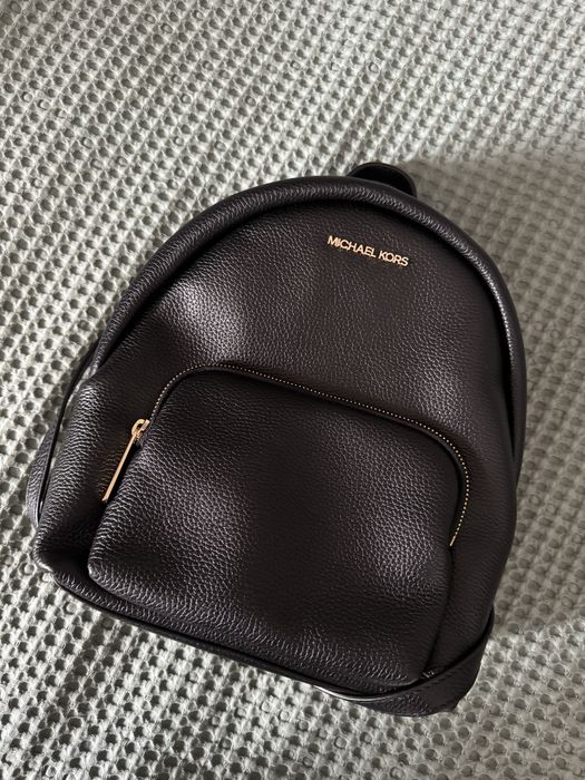 Новий чорний шкіряний рюкзак Michael Kors з біркою