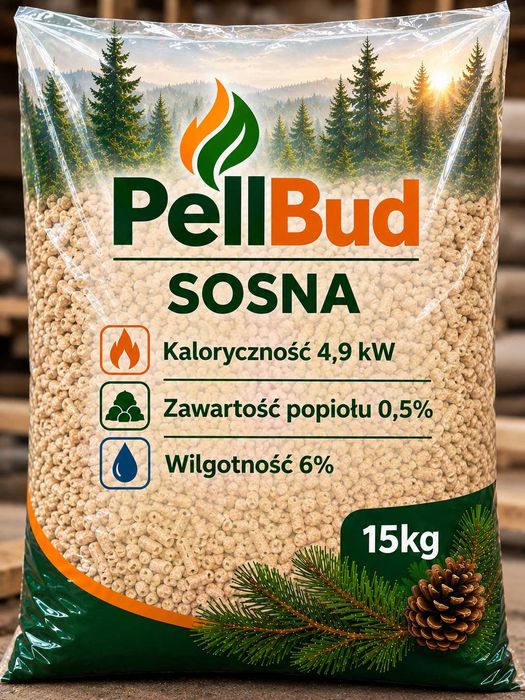 Pellet Pelet drzewny A1 DIN + PLUS (sosna, buk)