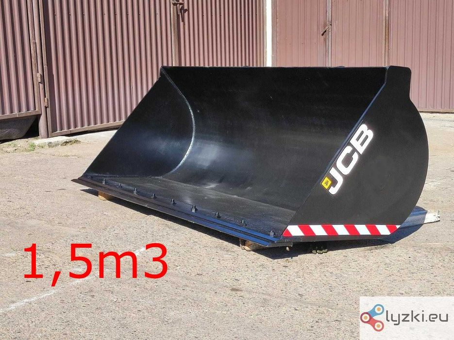 Łyżka łycha szufla 1,5m3 objętościowa JCB MANITOU Merlo