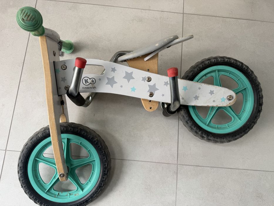 Rowerek biegowy, drewniany - Kinderkraft