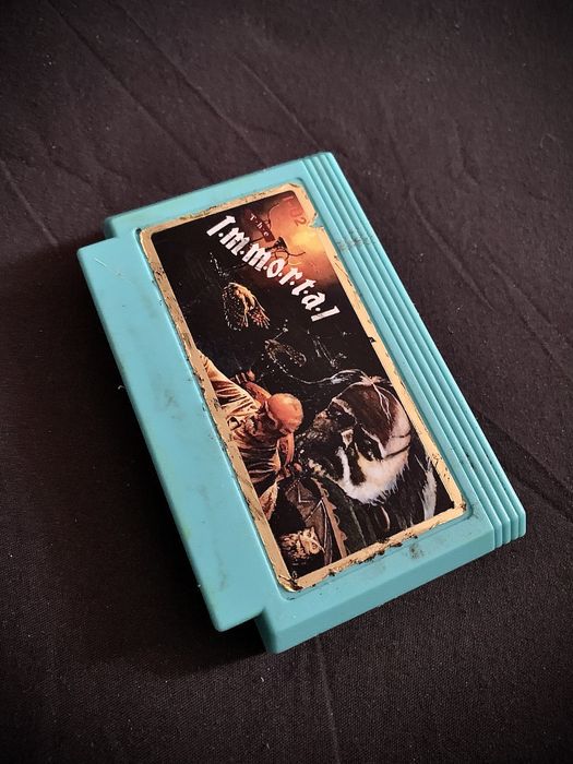 Коллекционный Картридж Dendy (Денди) Steepler,The Immortal 90-е.Редкий