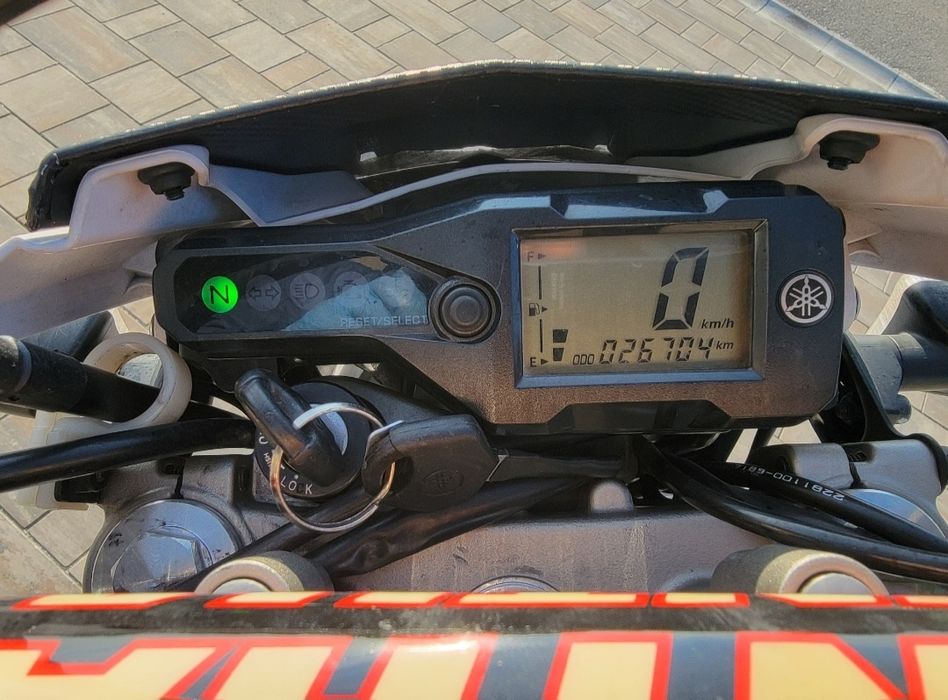 Yamaha wr 125 x, 2016 r, świetny stan, HISTORIA MOTOCYKLA