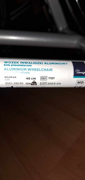 Wózek inwalidzki Timago