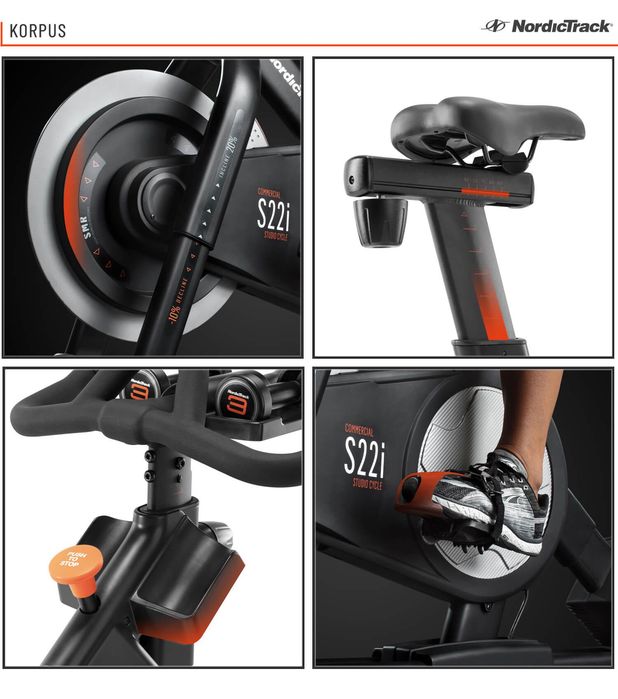 NOWY NordicTrack Commercial S22i rower treningowy iFit