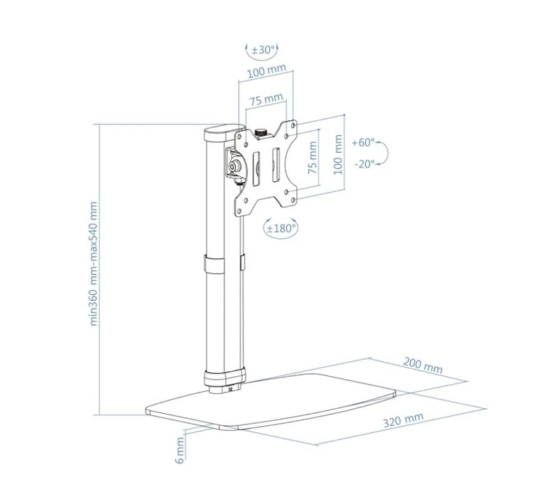 Suporte Monitor Tooq