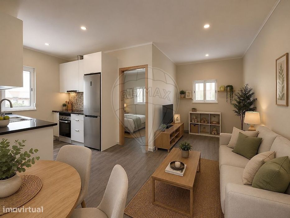 Apartamento T1 para arrendamento