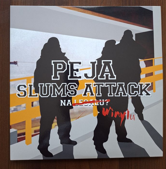Peja Slums Attack Na legalu na winylu 2LP  2015r.