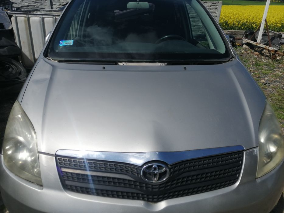 Toyota Corolla verso 02-04 maska pokrywa siknika atrapa Gril pas belka