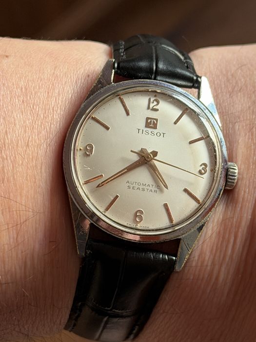 Tissot Seastar Automatic 21 jewels, 35/42mm, piękny stan, lata 70te
