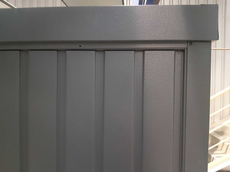 Domek narzędziowy blaszany schowek metalowy domek narzędziowy wiata