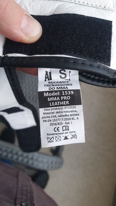 Rękawice Allright MMA pro chwytne rozmiar S