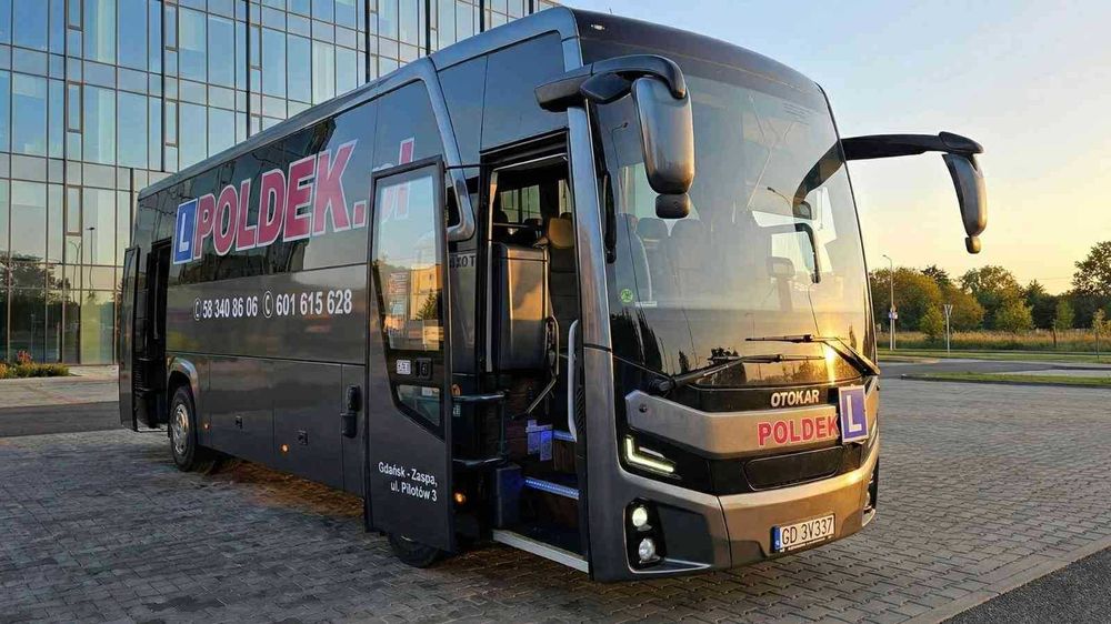 Kurs kierowcy autobusu - kat. D, KWP (KOD95) Raty30x0% Praca po kursie