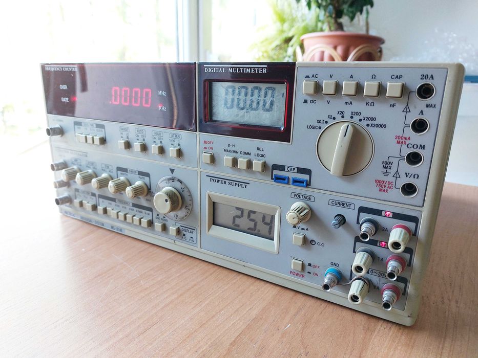 Zestaw pomiarowy, multimetr, zasilacz METEX MS-9140 (3)