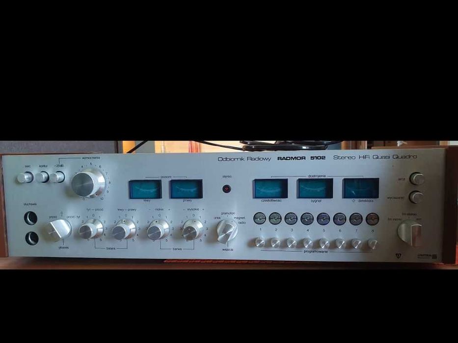 amplituner Radmor 5102 z 1981 roku