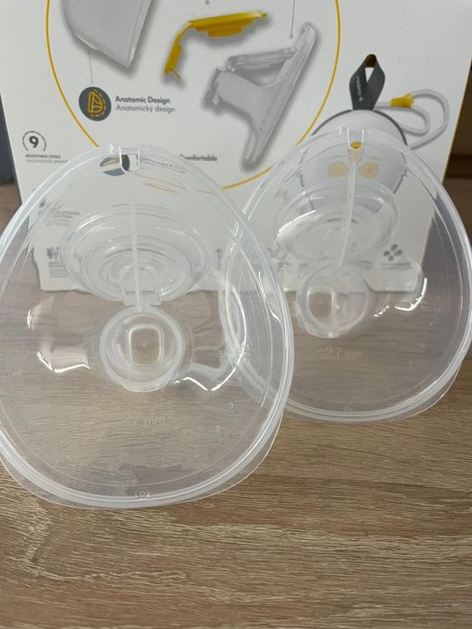 Lejki MEDELA Hands-Free 27 mm