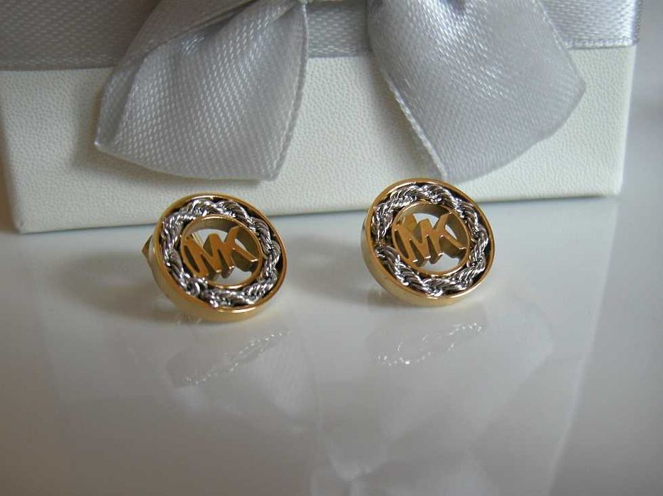 Michael Kors kolczyki logo