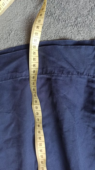 Granatowa spódnica rozkloszowana paperbag multi Wear rozm L