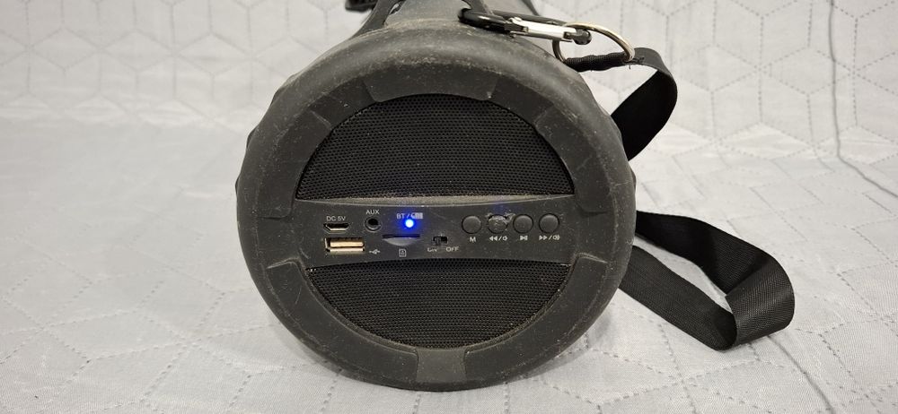 Głośnik bluetooth Manta spk204fm remont itp. przenośny z paskiem